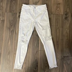 American Eagle Ne(x)t Level Stretch high rise jeggings.